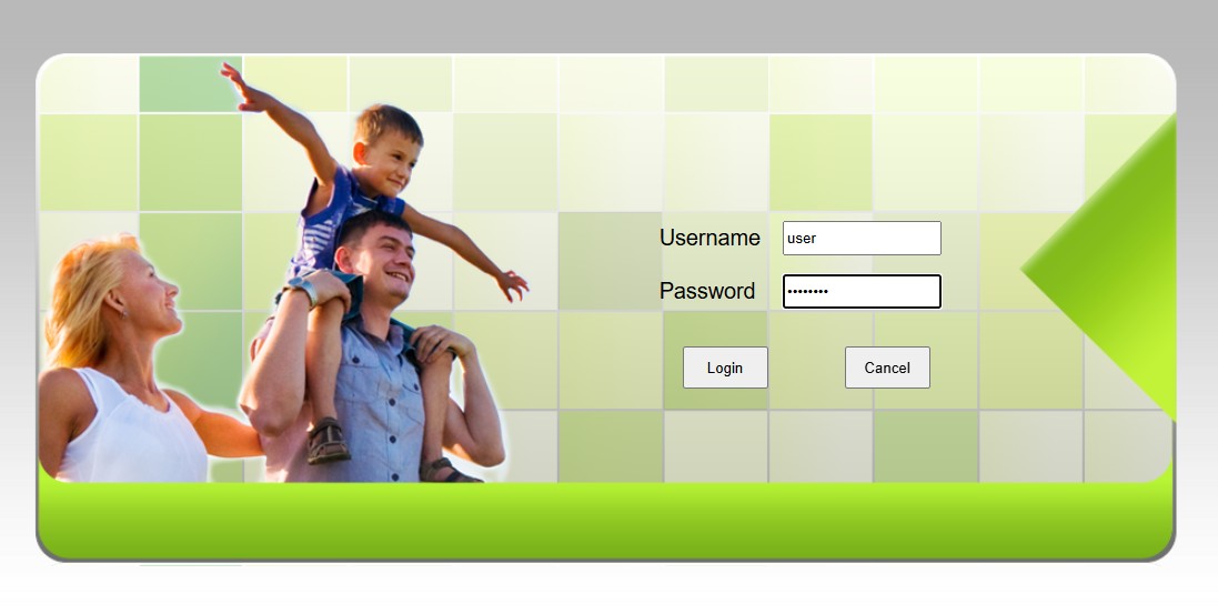 [Gambar: Login Fiberhome]